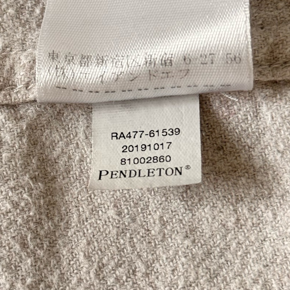 Pendleton Burnside Shirt Jacket Fleece Lined Button Up Men’s Medium - Picture 6 of 6